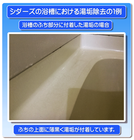 バスクリーニング 神奈川 横浜 川崎 大和市 海老名市 などの浴室クリーニングはシダーズまで!!