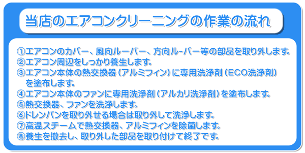 エアコンクリーニング　神奈川　大和市　海老名市　横浜市　川崎市　藤沢市などのエアコンクリーニング