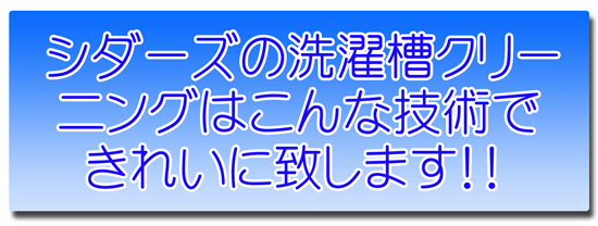 洗濯機クリーニング　神奈川県　横浜市　川崎市　大和市　海老名市　藤沢市　洗濯槽クリーニング