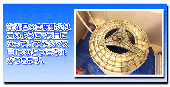 洗濯機クリーニング　神奈川県　横浜市　川崎市　大和市　海老名市　藤沢市　洗濯槽クリーニング